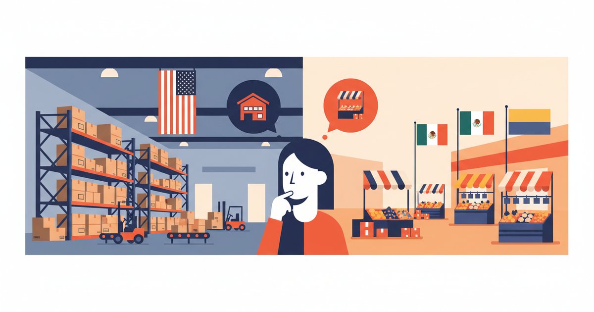 Comparación práctica de Amazon US vs MercadoLibre para vendedores LATAM: comisiones, envío