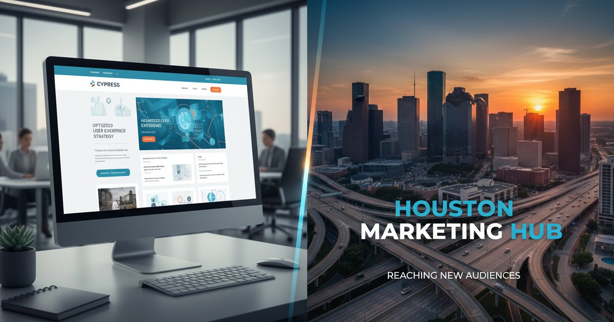 Comparativa diseño web y marketing Cypress vs Houston 2026
