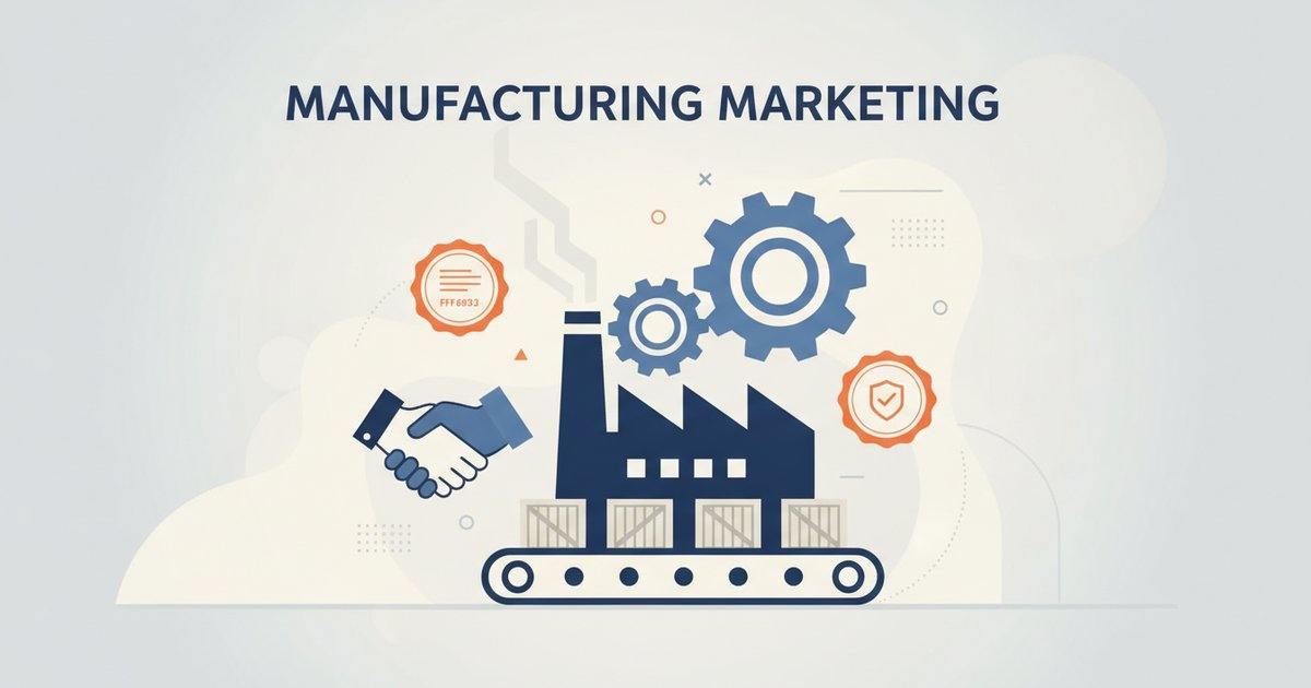 Marketing para empresas de manufactura