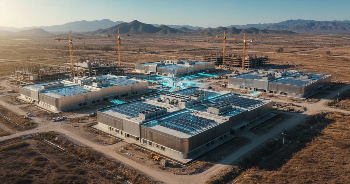 Campus de centro de datos de IA en México impulsado por el nearshoring y la inversión de Terranova en Querétaro
